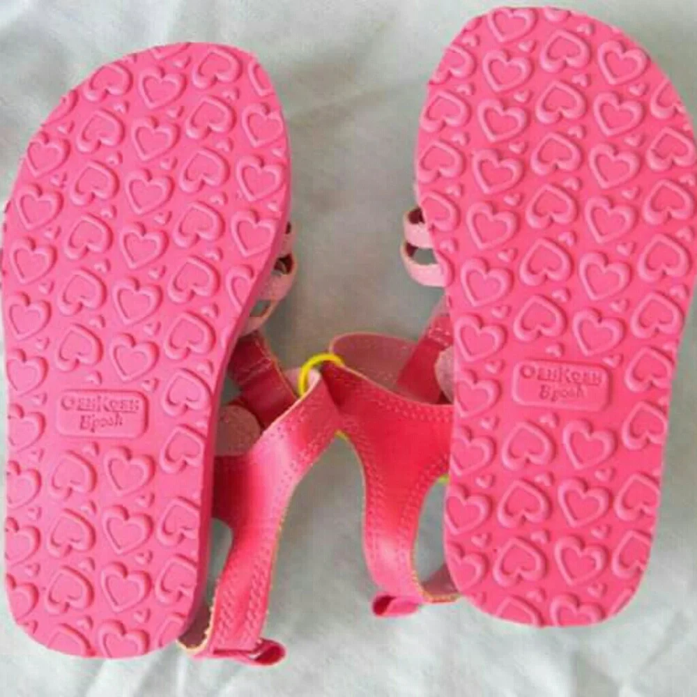OshKosh B'Gosh Sandles Pink Sz 9 girls